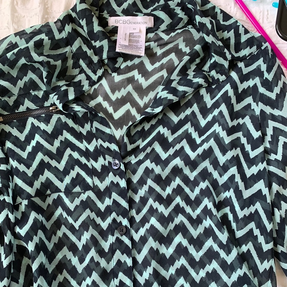 BCBGeneration chevron shirt